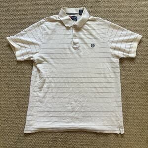 vintage y2k chaps striped polo medium